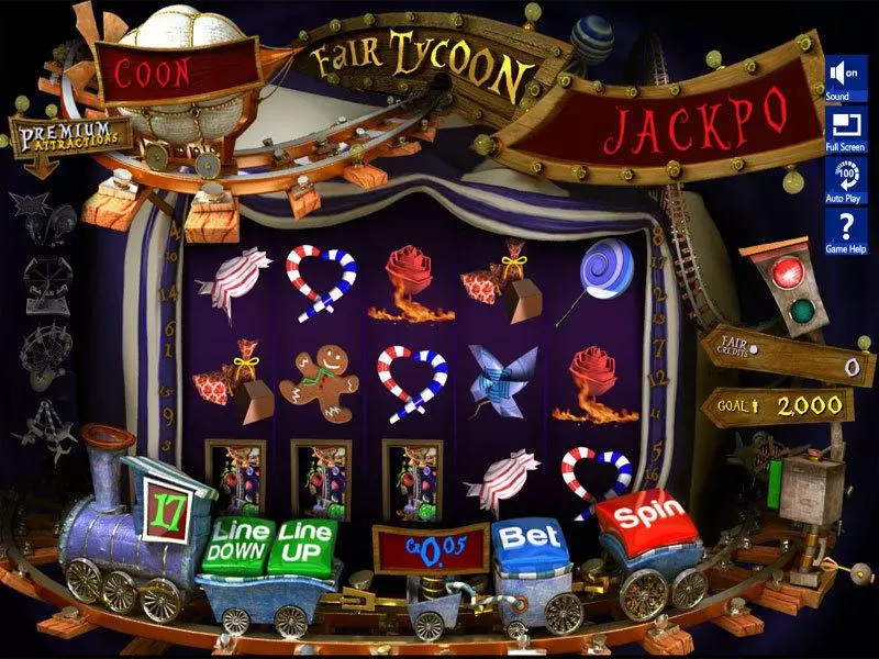 Fair Tycoon  Real Money Slot made by Slotland Software - Main Screen Reels