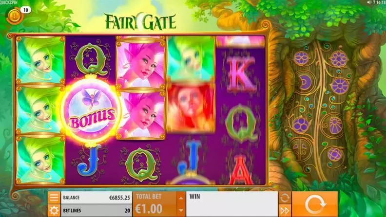 Fairy Gate  Real Money Slot made by Quickspin - Bonus 2