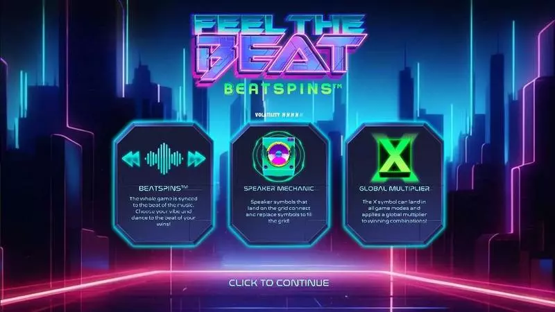 Feel the Beat  Real Money Slot made by Hacksaw Gaming - Info and Rules