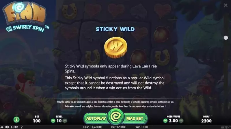Finn and the Swirly Spin  Real Money Slot made by NetEnt - Bonus 4