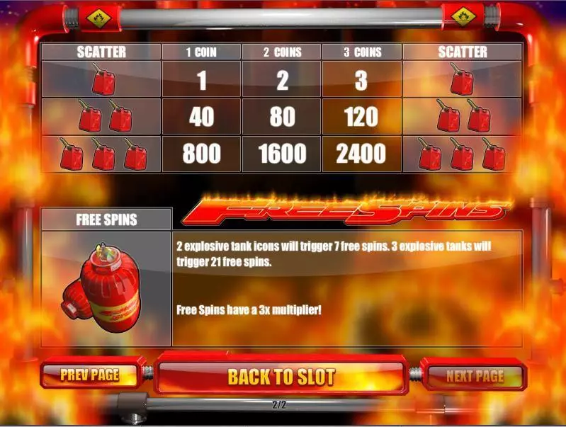 Firestorm 7  Real Money Slot made by Rival - Info and Rules