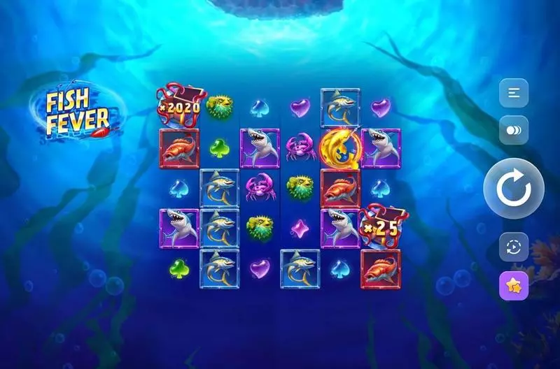 Fish Fever  Real Money Slot made by TrueLab Games - Main Screen Reels