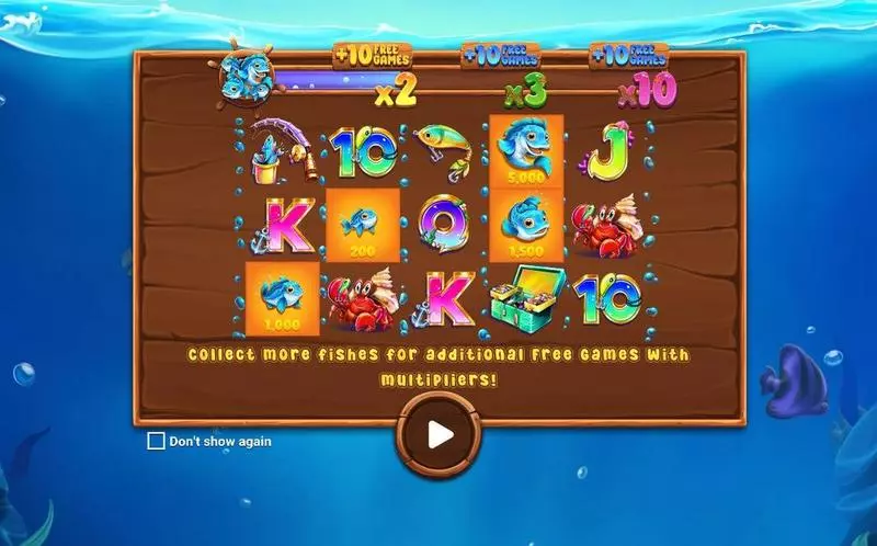 Fishing the Biggest  Real Money Slot made by Apparat Gaming - Introduction Screen