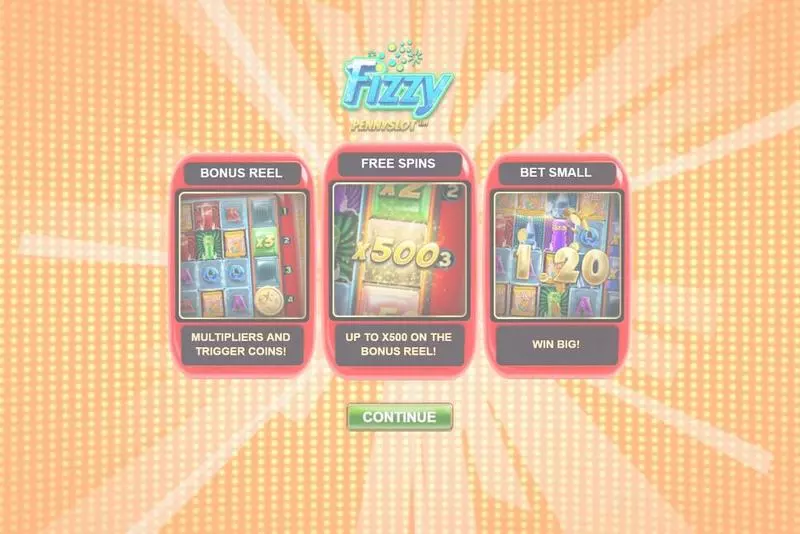 Fizzy Pennyslot  Real Money Slot made by Big Time Gaming - Info and Rules