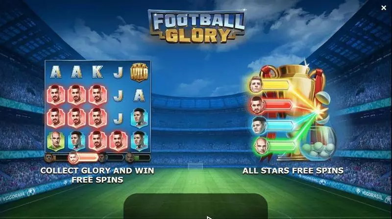 Football Glory  Real Money Slot made by Yggdrasil - Info and Rules