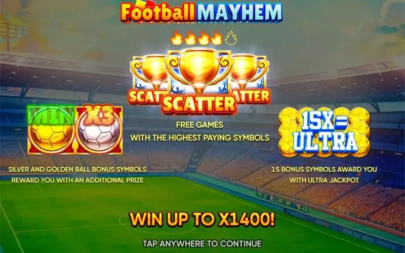 Football Mayhem  Real Money Slot made by Endorphina - Info and Rules