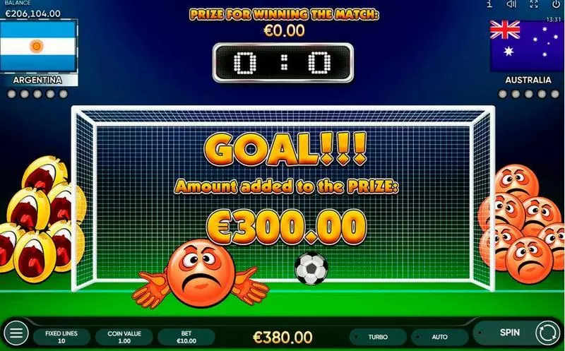 Football:2022  Real Money Slot made by Endorphina - Bonus 1