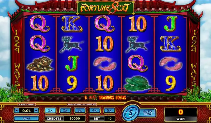 Fortune 8 Cat  Real Money Slot made by Amaya - Main Screen Reels
