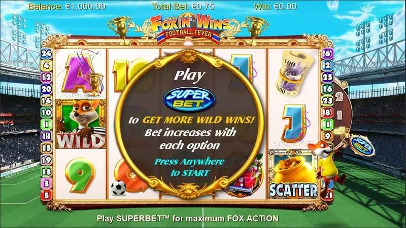 Foxin' Wins  Real Money Slot made by NextGen Gaming - Info and Rules