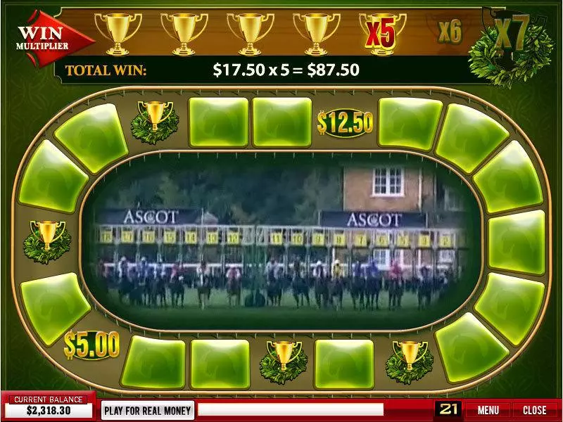 Frankie Dettori's Magic Seven  Real Money Slot made by PlayTech - Bonus 3