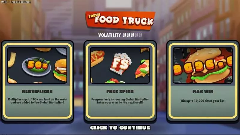 Fred'  Food Truck  Real Money Slot made by Hacksaw Gaming - Info and Rules