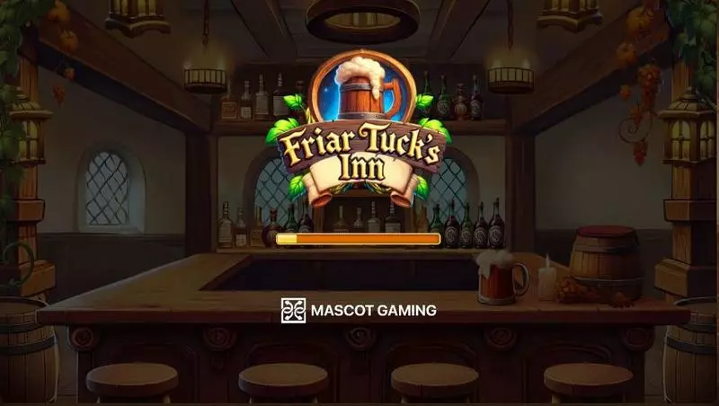 Friar Tuck's Inn  Real Money Slot made by Mascot Gaming - Introduction Screen