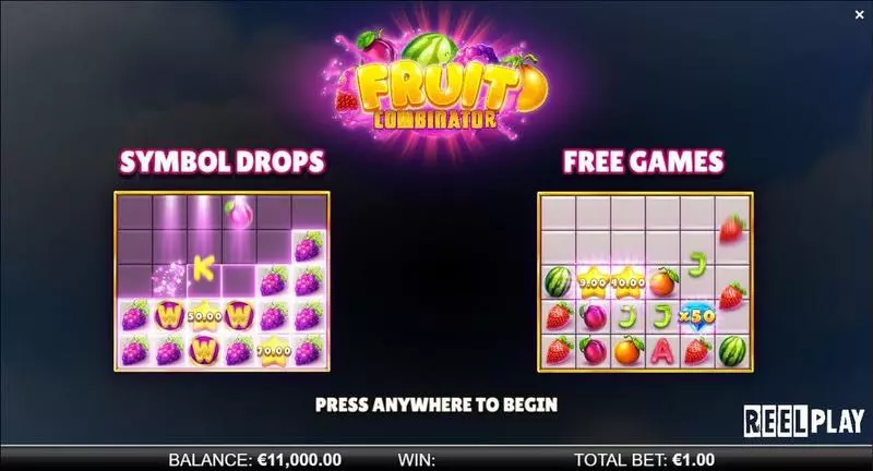 Fruit Combinator  Real Money Slot made by ReelPlay - Info and Rules