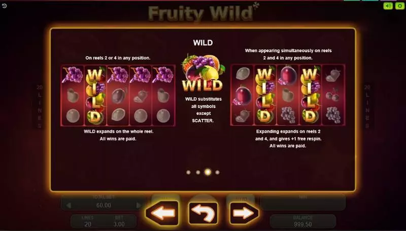 Fruity Wild  Real Money Slot made by Booongo - Bonus 1