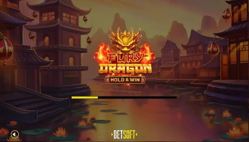 Fury Dragon – Hold and Win  Real Money Slot made by BetSoft - Introduction Screen