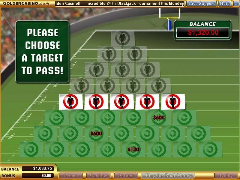 Game Day  Real Money Slot made by WGS Technology - Bonus 1