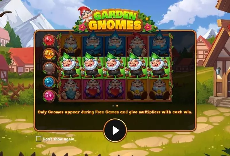 Garden Gnomes  Real Money Slot made by Apparat Gaming - Info and Rules
