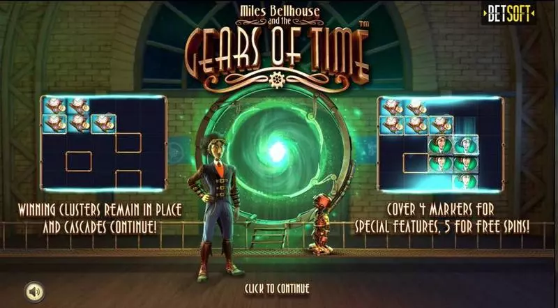 Gears of Time  Real Money Slot made by BetSoft - Info and Rules