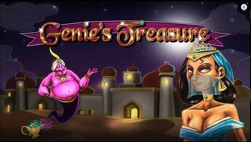 Genie's Treasure  Real Money Slot made by 2 by 2 Gaming - Info and Rules