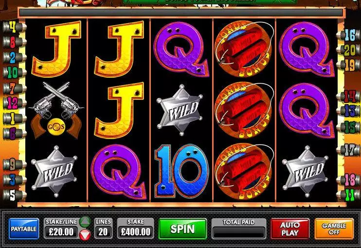 Gold Strike  Real Money Slot made by Games Warehouse - Main Screen Reels