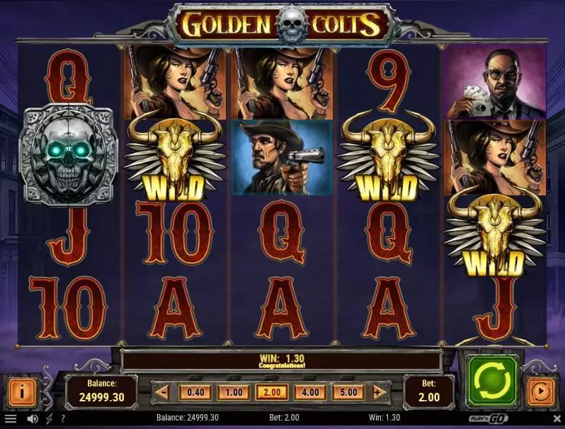 Golden Colts  Real Money Slot made by Play'n GO - Main Screen Reels
