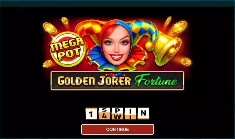 Golden Joker Fortune  Real Money Slot made by 1Spin4Win - Introduction Screen