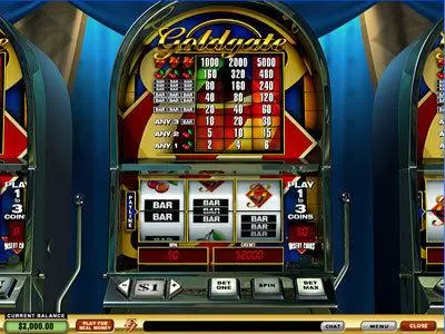 Golden  Real Money Slot made by PlayTech - Main Screen Reels