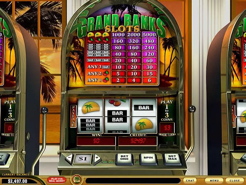 Grand Banks  Real Money Slot made by PlayTech - Main Screen Reels