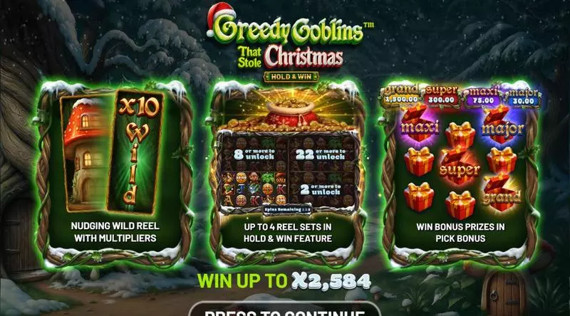 Greedy Goblins That Stole Christmas  Real Money Slot made by BetSoft - Info and Rules