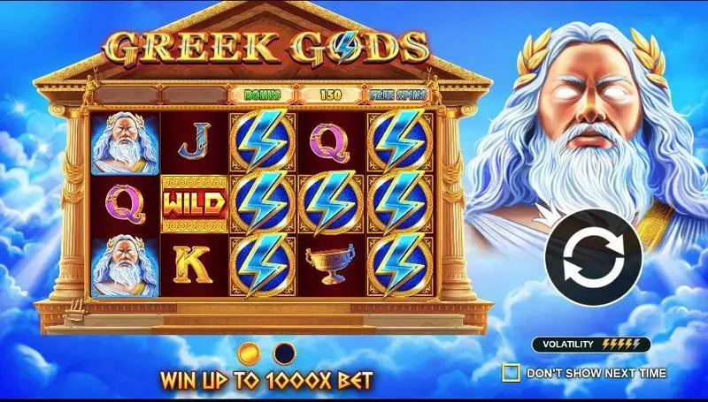Greek Gods  Real Money Slot made by Pragmatic Play - Bonus 1