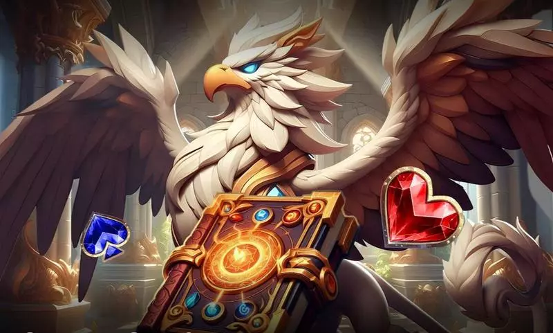 Gryphon`s Castle Deluxe  Real Money Slot made by Mascot Gaming - Introduction Screen