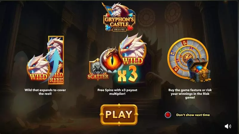 Gryphon`s Castle Deluxe  Real Money Slot made by Mascot Gaming - Info and Rules