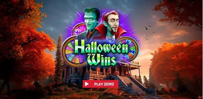 Halloween Wins  Real Money Slot made by Red Rake Gaming - Introduction Screen