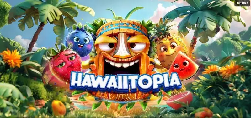 Hawaiitopia  Real Money Slot made by Red Rake Gaming - Introduction Screen