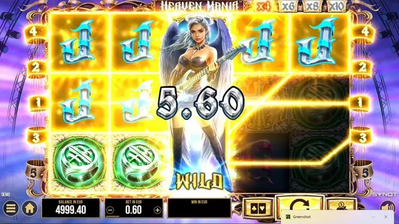 Heaven Mania  Real Money Slot made by Synot Games - Winning Screenshot