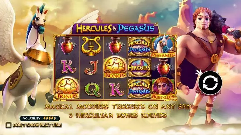 Hercules and Pegasus  Real Money Slot made by Pragmatic Play - Info and Rules