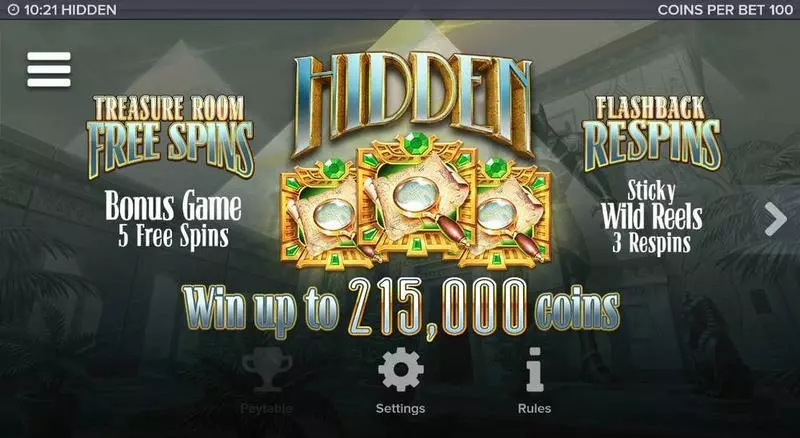 Hidden  Real Money Slot made by Elk Studios - Bonus 1