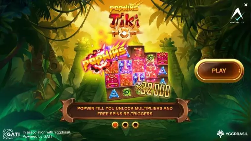 HippoPop  Real Money Slot made by AvatarUX - Info and Rules