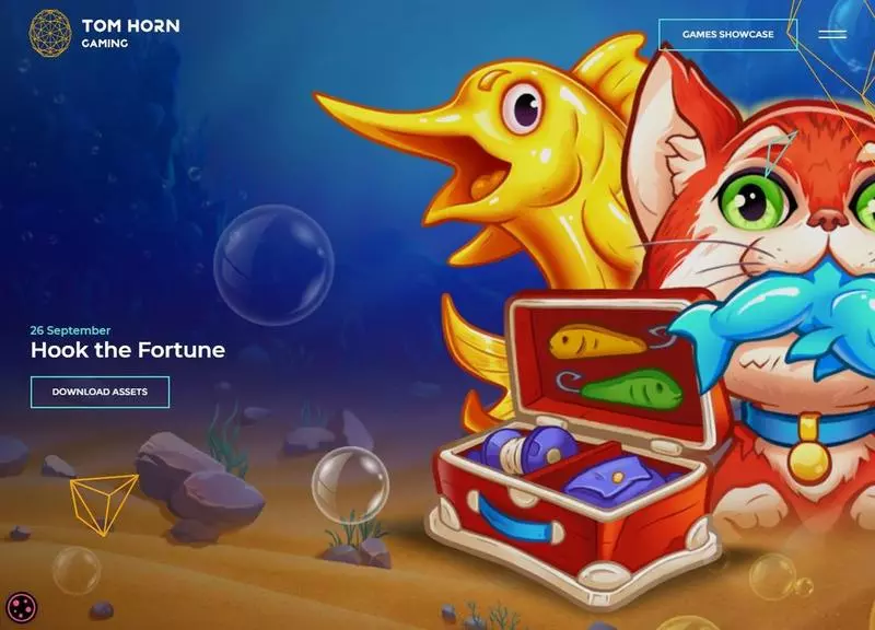 Hook The Fortune  Real Money Slot made by Tom Horn Gaming - Introduction Screen