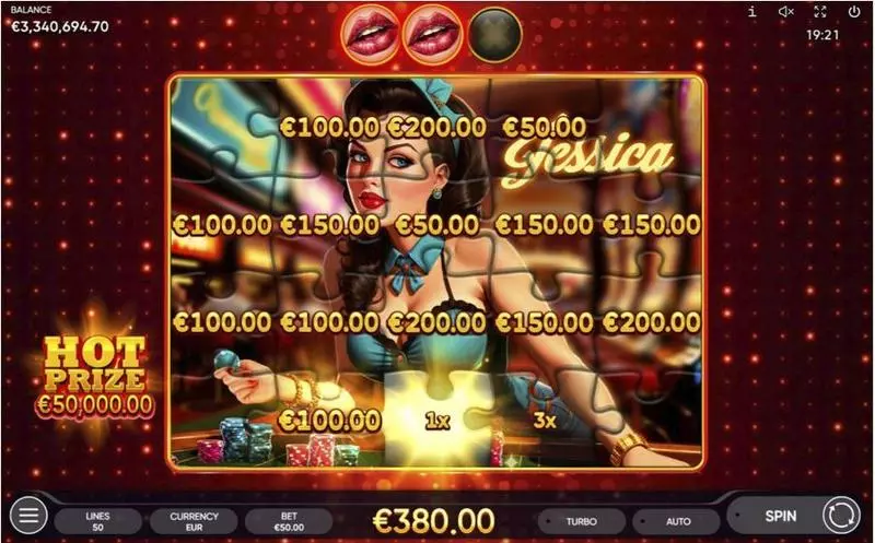Hot Puzzle  Real Money Slot made by Endorphina - Bonus 1