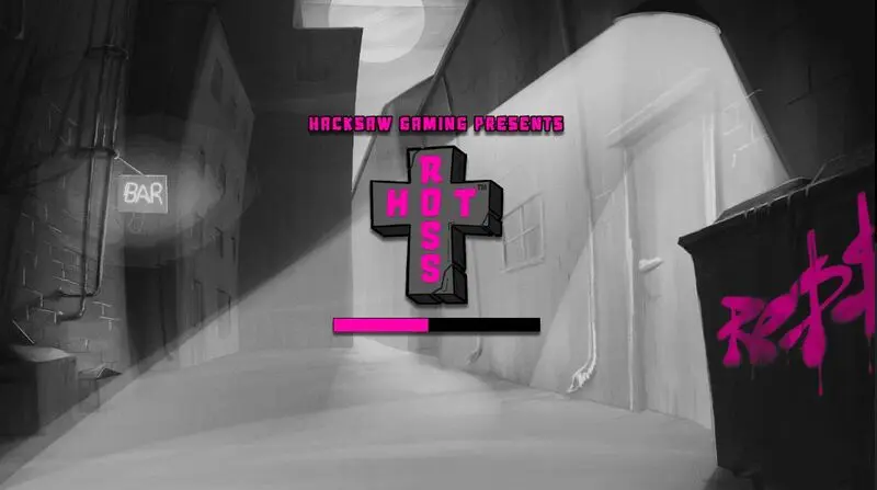 Hot Ross  Real Money Slot made by Hacksaw Gaming - Introduction Screen