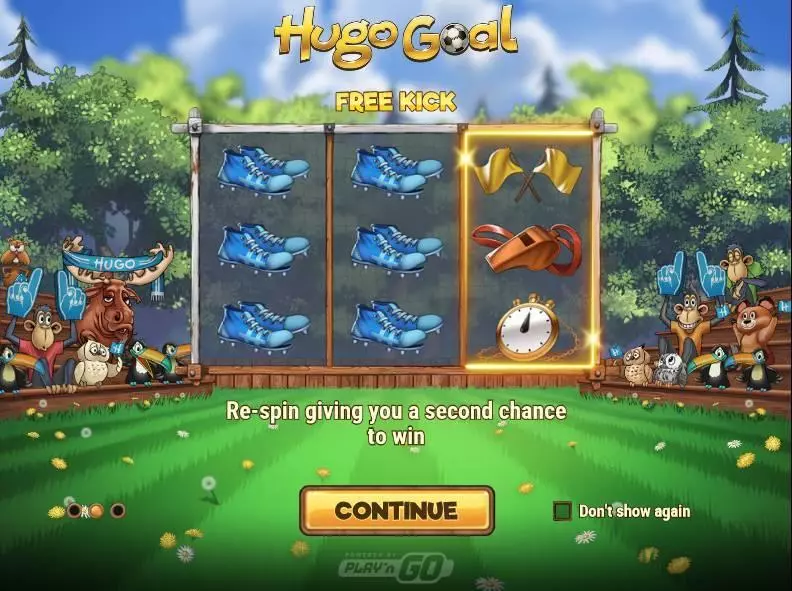 Hugo Goal  Real Money Slot made by Play'n GO - Info and Rules