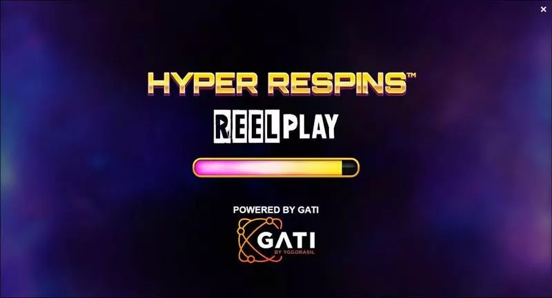 Hyper Respins  Real Money Slot made by ReelPlay - Introduction Screen