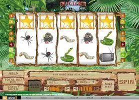I'm a Celebrity, Get Me Out Of Here  Real Money Slot made by iGlobal Media - Main Screen Reels