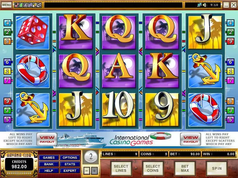 International Casino Games  Real Money Slot made by Microgaming - Main Screen Reels