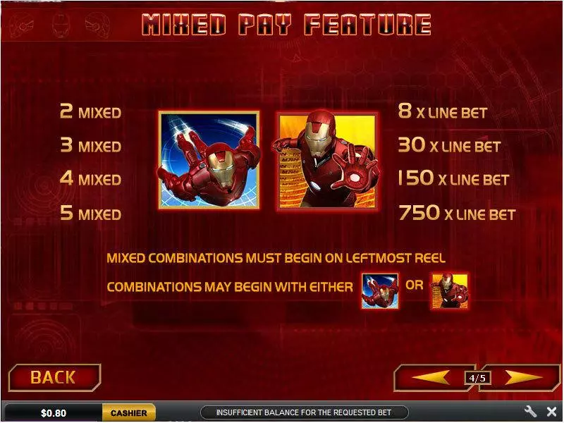 Iron Man  Real Money Slot made by PlayTech - Bonus 3