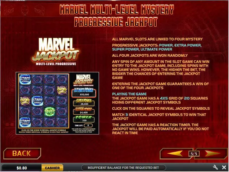 Iron Man  Real Money Slot made by PlayTech - Bonus 4