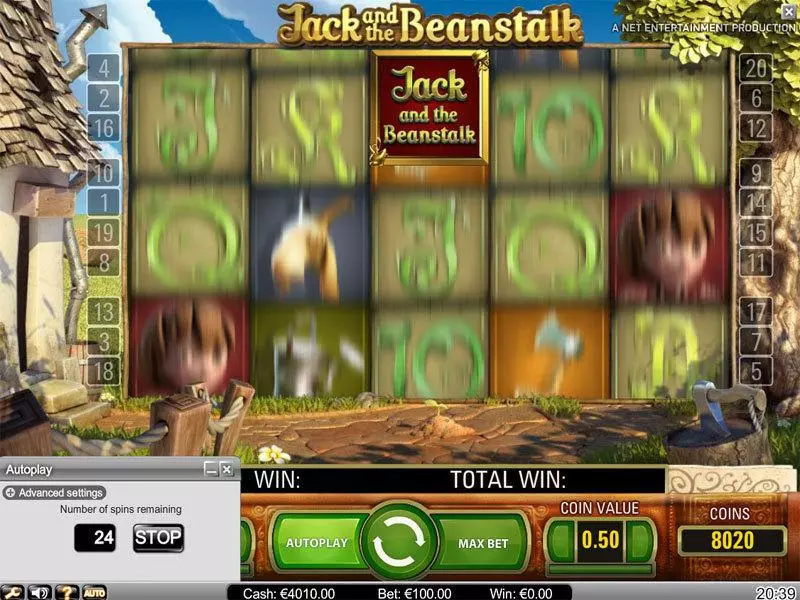 Jack and the Beanstalk  Real Money Slot made by NetEnt - Bonus 3