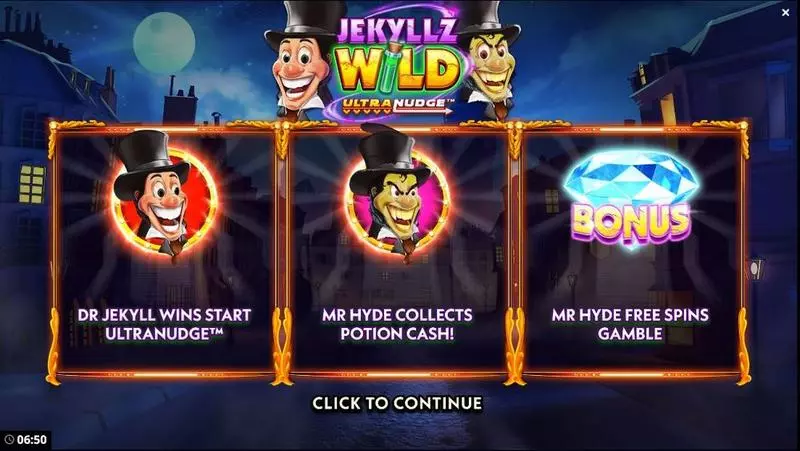 Jekyllz Wild UltraNudge  Real Money Slot made by Bang Bang Games - Info and Rules