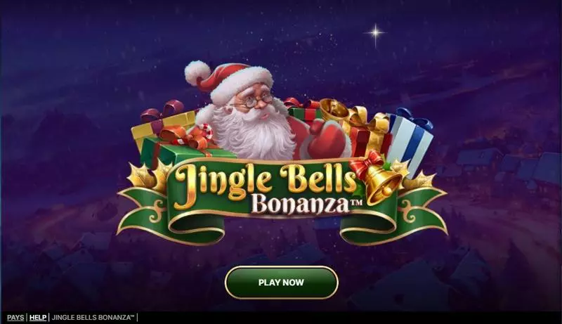 Jingle Bells Bonanza  Real Money Slot made by NetEnt - Introduction Screen